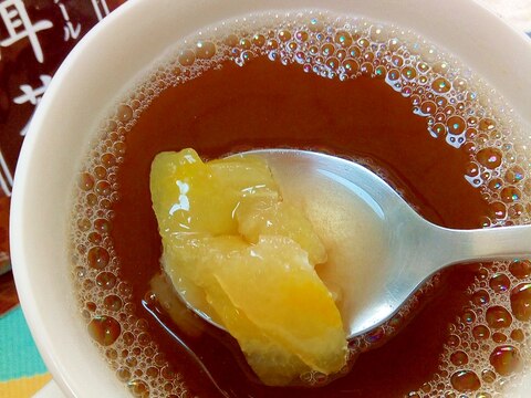 ホッと☆柚子プーアール茶♪
